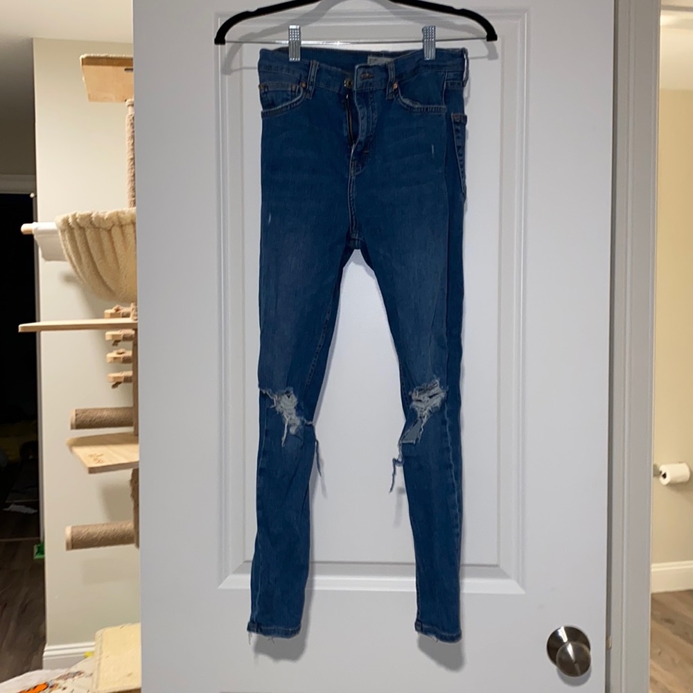 TopShop ripped jeans
